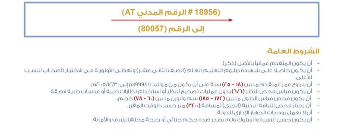 شروط تجنيد الحرس السلطاني العماني 2023