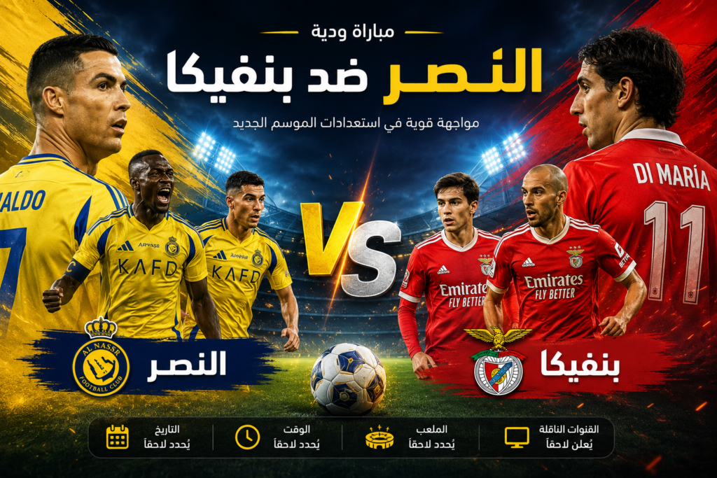 مباراة النصر وبنفيكا