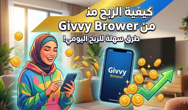 كيفية الربح من Givvy Browser وهل التطبيق صادق؟