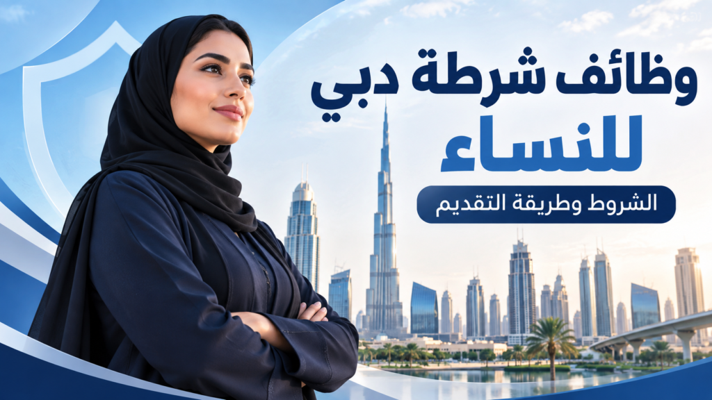 وظائف شرطة دبي للنساء