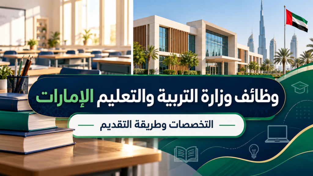 وظائف وزارة التربية والتعليم الإمارات