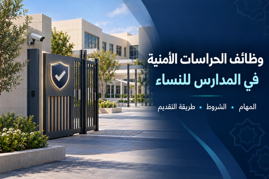 كيف أقدم على وظيفة حارسة أمن في المدارس؟