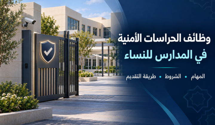 وظائف الحراسات الأمنية في المدارس نساء
